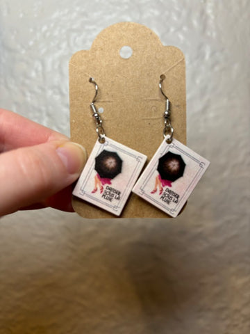 Magazine Cover Earrings