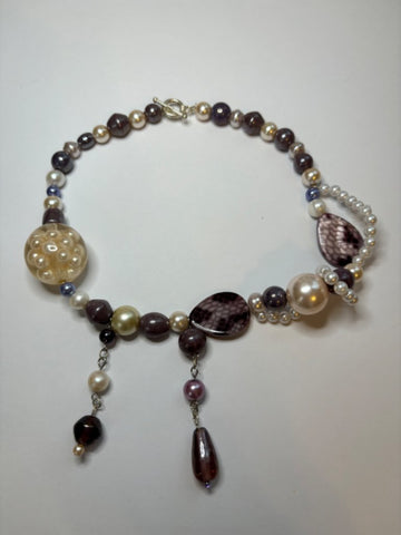 Purple Elegancy Necklace