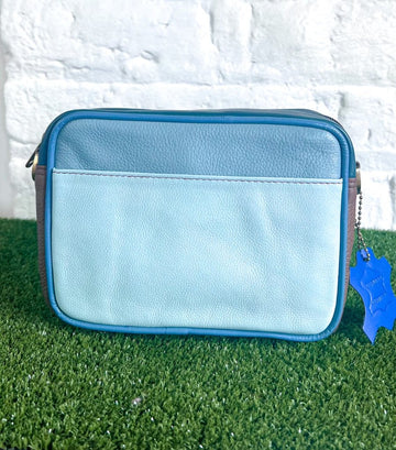 Pearla Zero Waste Leather Crossbody Structured Bag