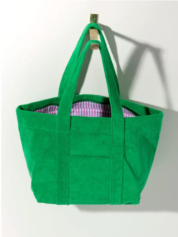 Summer Terrycloth Tote Bag