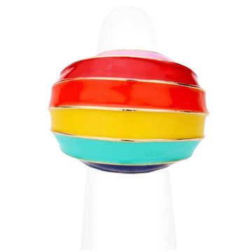 Lucky Charm Rainbow Magic Stretch Ring