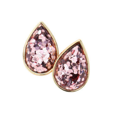 Confetti Tears Post Earrings