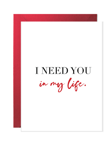 THE THOUGHT OF YOU MAKES ME SMILE | LOVE GREETING CARDS
