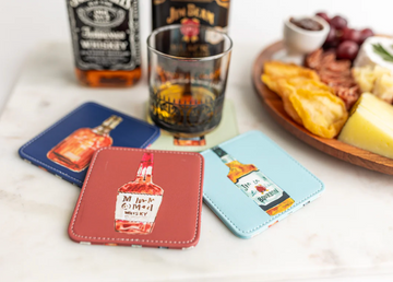 Bourbon Trail Coasters, Set of 4