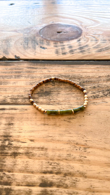 Bamboo Stretch Bracelet