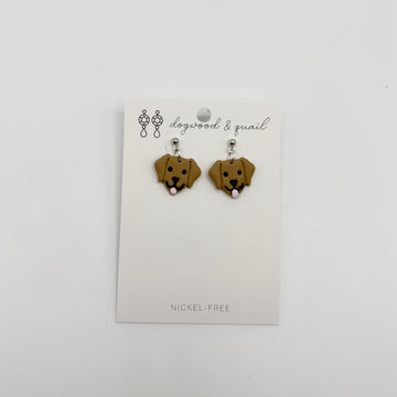 Dog Mom Polymer Clay Earrings