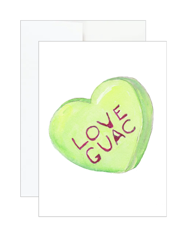Conversation Heart Valentine Card