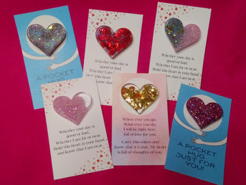 Heart Pocket Token Charm