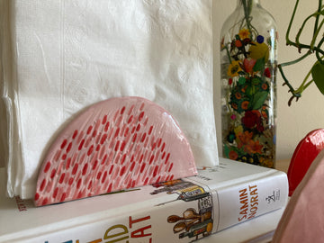 Pink Napkin Holder