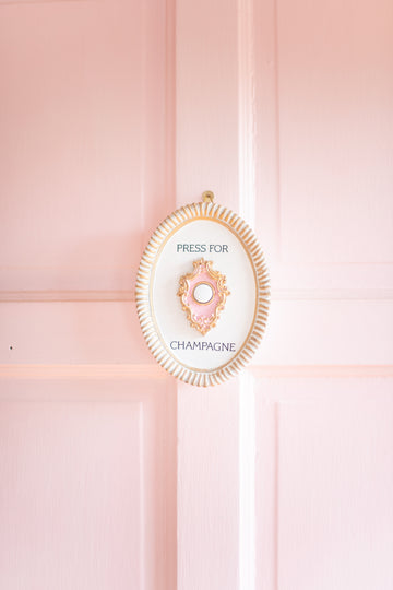 Press for Champagne Doorbell - Ceramic