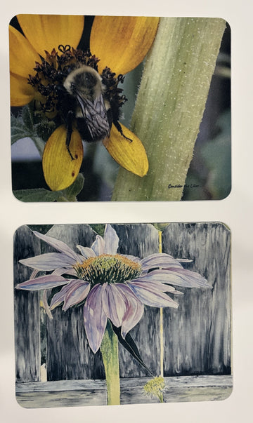 Mousepads with a Garden Theme
