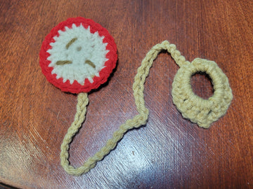 Red Apple Slice Bookmark