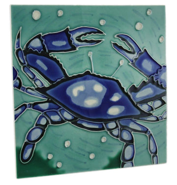Mr Crab - Chesapeake Bay Ceramic Crab Tile