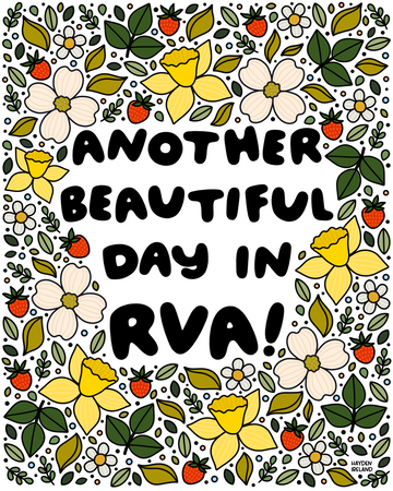 Another Beautiful Day in RVA 8x10