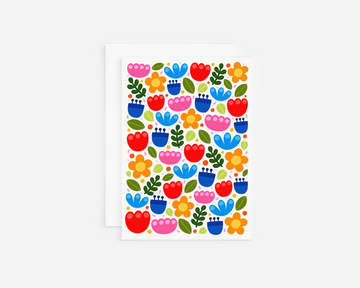 Florals Greeting Card
