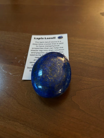 Lapis Lazuli Palm Stone