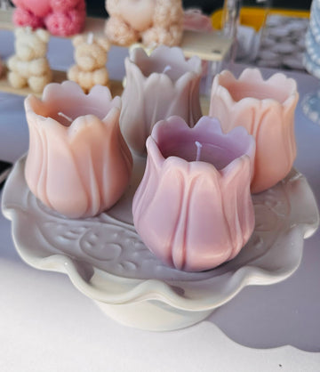 Tulip candle (no stem)