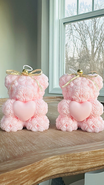 Bear candle
