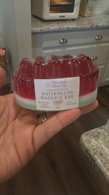 Watermelon bar soap