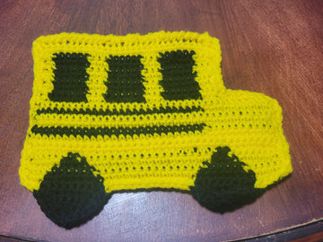 School Bus Pencil Pouch