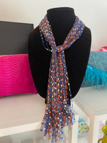 Ribbon Scarf - Americana