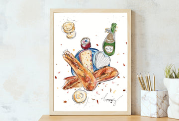 Paris Table Print