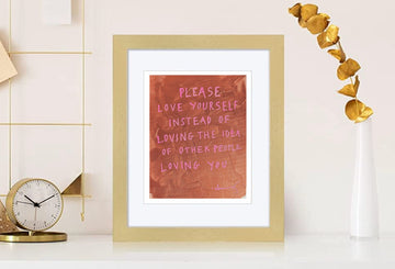 Framed Love Yourself