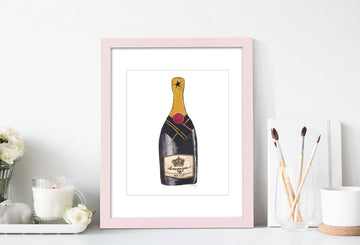 Framed Champagne