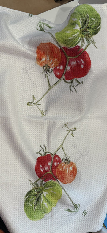 Garden-Centered Tea Towels