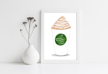 Coffee Drink 5x7 Print