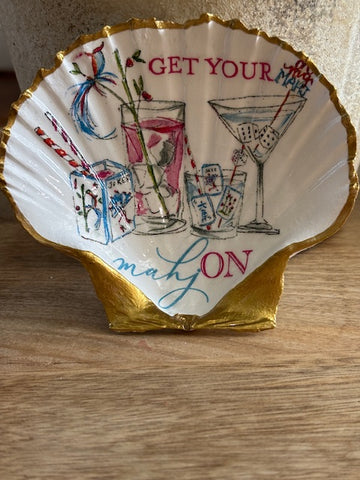 Large Scallop Shell Trinket/Jewelry Dish