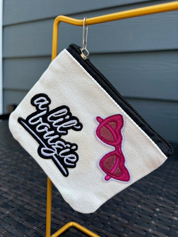 Zippered Patch Bag (small)