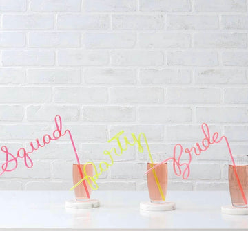 Bachelorette Party Silly Straw - Bride