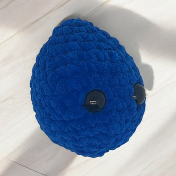Squishy Stress Ball: small, dark blue