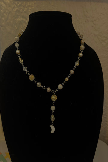 Rosary style necklace