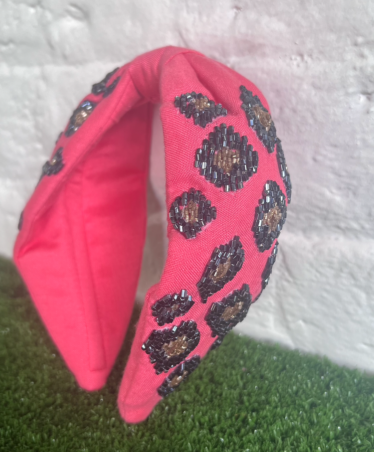Be Wild Seed Bead Knot Headband