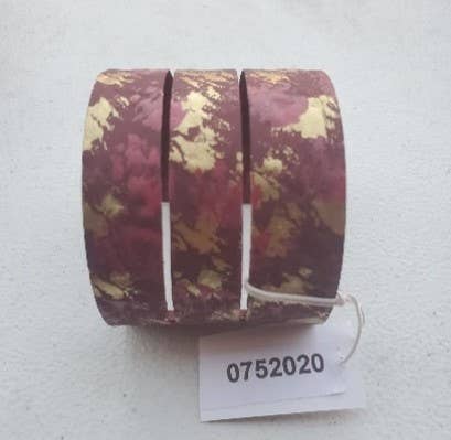 Patina Cuff Bracelets | Purple Gold Bracelet