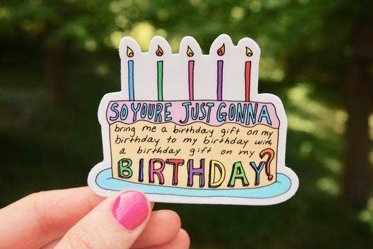 Birthday Sticker