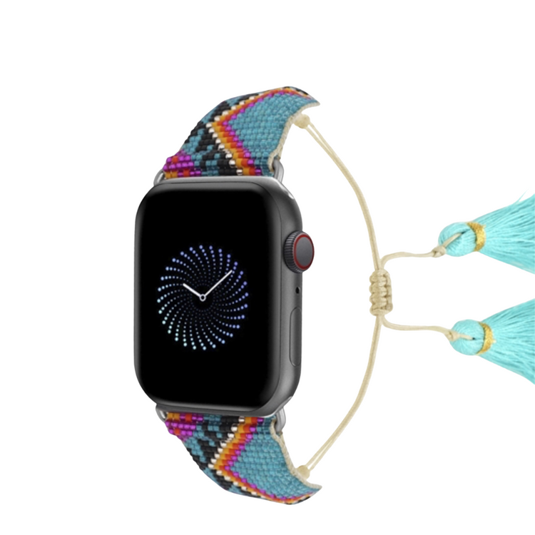 Tia Textural Seed Bead Apple Watch Band
