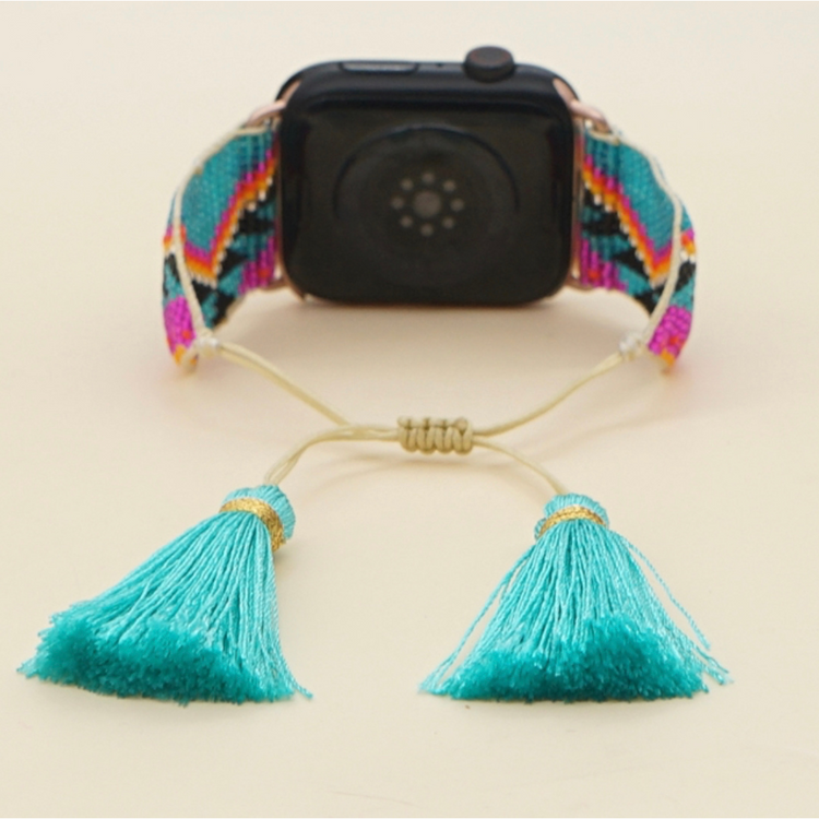 Tia Textural Seed Bead Apple Watch Band