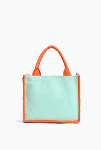 Tropical Vacay Small Box Tote Handbag