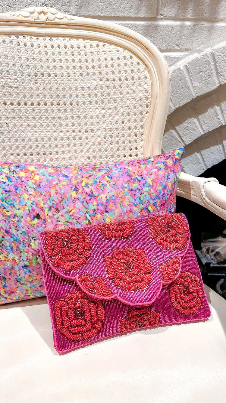 Scalloped Dream Seed Bead Clutch