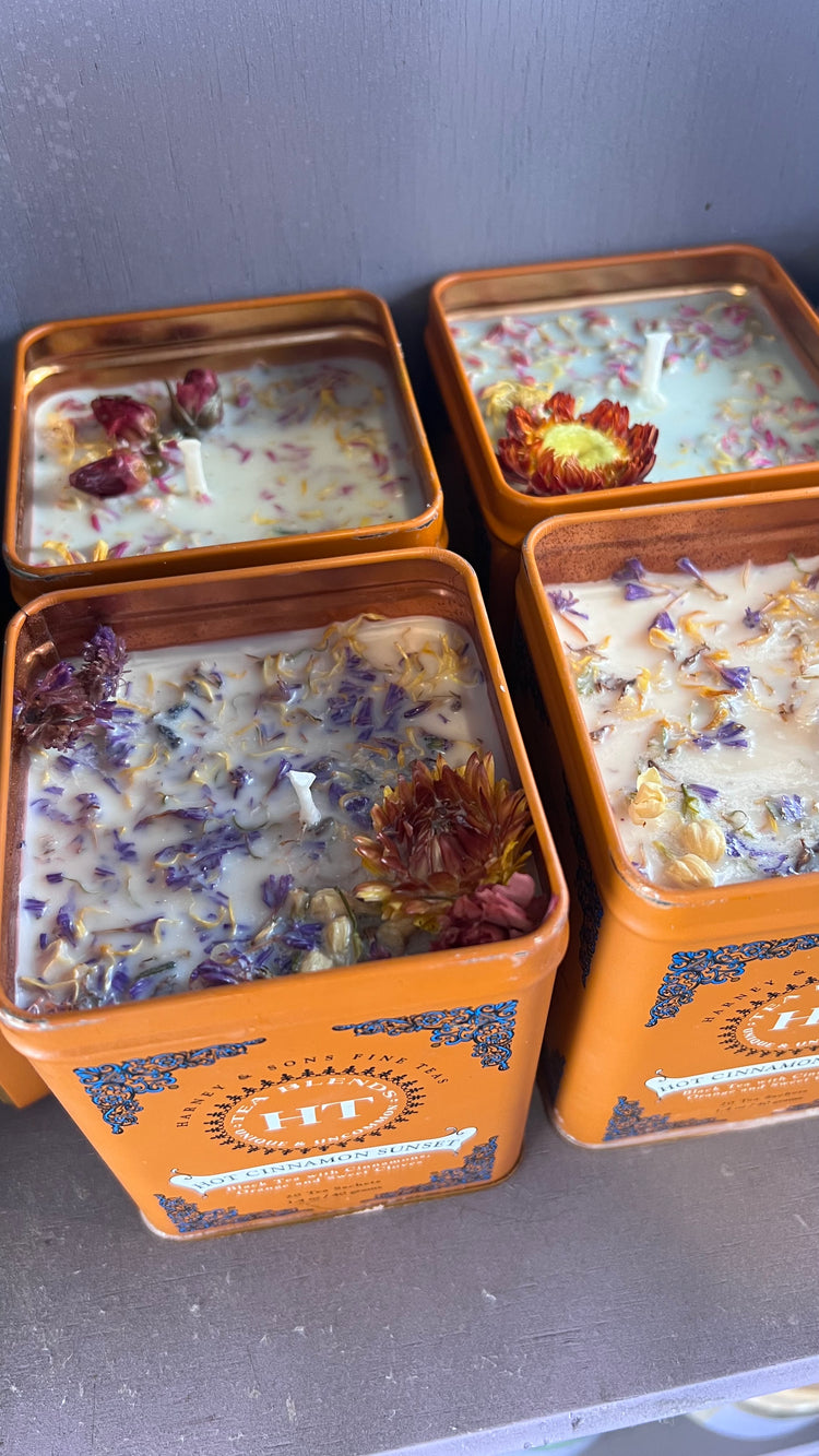 Tea Tin Candle