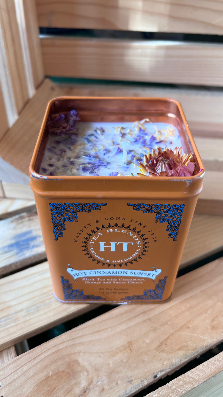 Tea Tin Candle