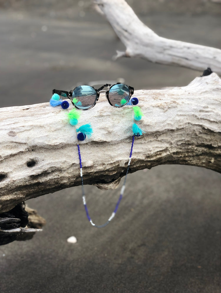 Sunny Days Pom Pom Lanyard
