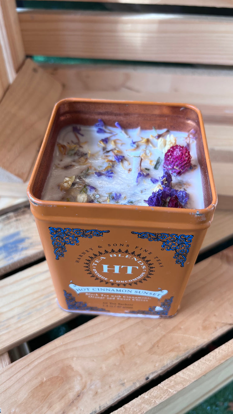 Tea Tin Candle
