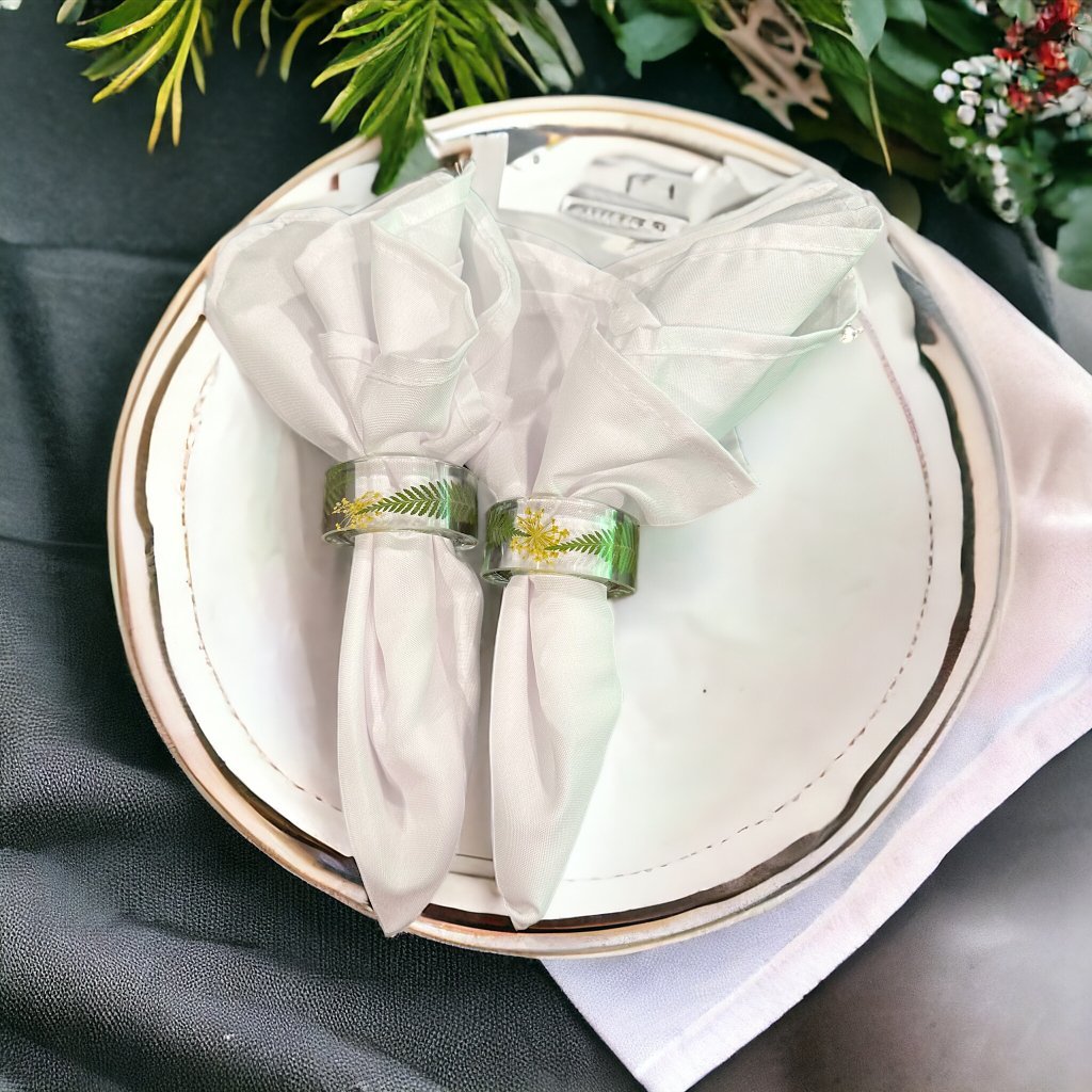 Set of Two Napkin Rings