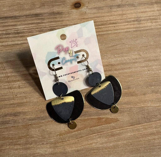 Ombre Patina Earrings