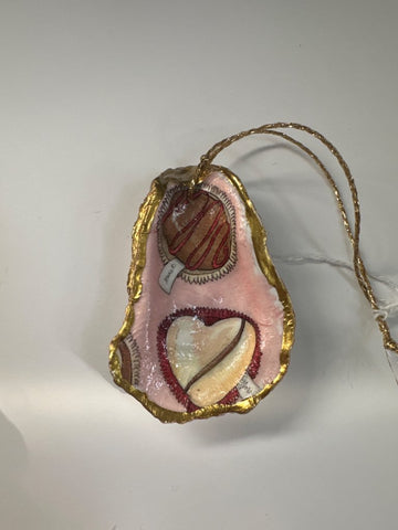 Chocolates oyster ornament