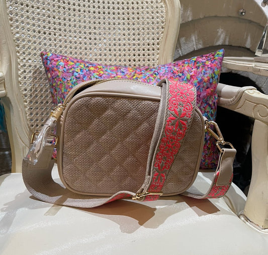 Quilted Beach Crossbody